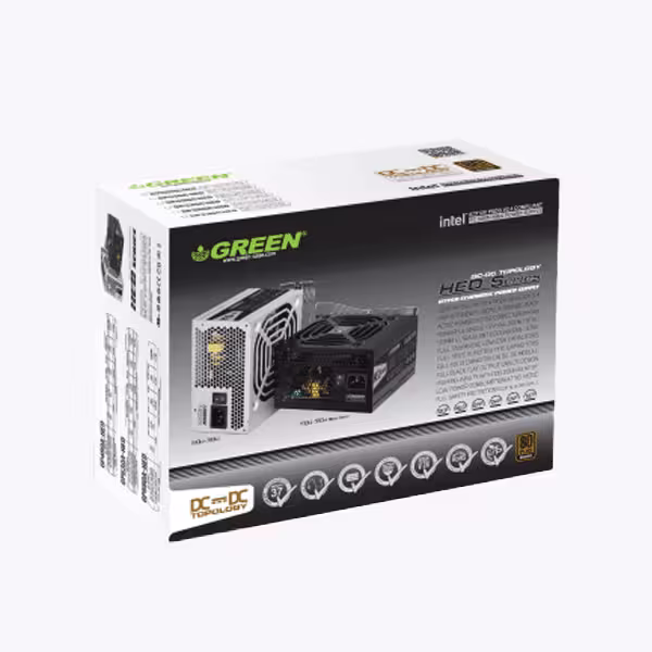 منبع تغذیه کامپیوتر گرین مدل GP430A-HED